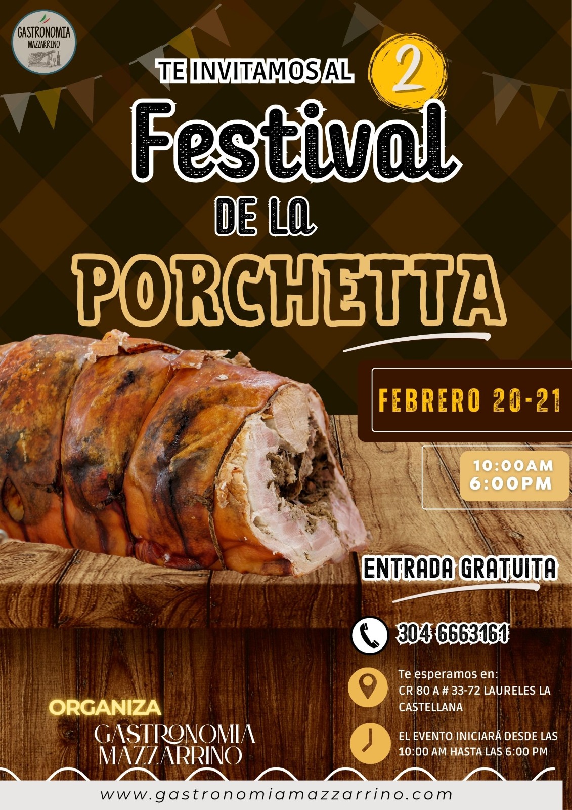 Festival de la Porchetta en Medellín: El Evento Gastronómico Italiano Más Exclusivo de Colombia
