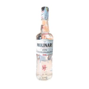 Botella de Sambuca Molinari Extra, licor italiano de anís